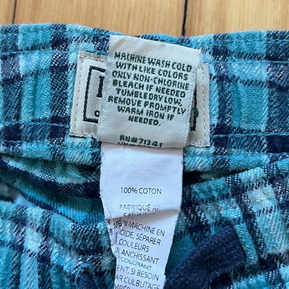 LL Bean Plaid Flannel Pajama Pants Lounge Sleepwear Size S Regular - Picture 4 of 5